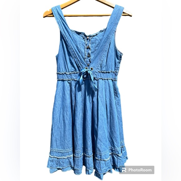 Axes Femme Japanese Vintage Style Dress Size Medium - Picture 2 of 14